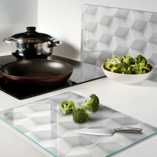 Tocător de bucătărie Model hexagonal tridimensional