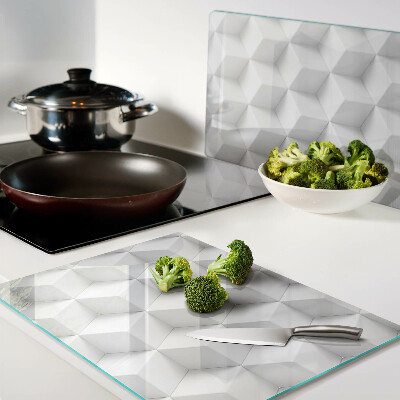 Tocător de bucătărie Model hexagonal tridimensional