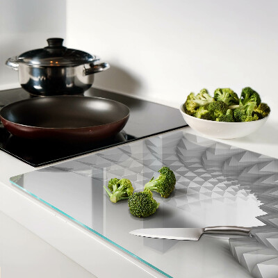 Tocător de bucătărie Model geometric 3D