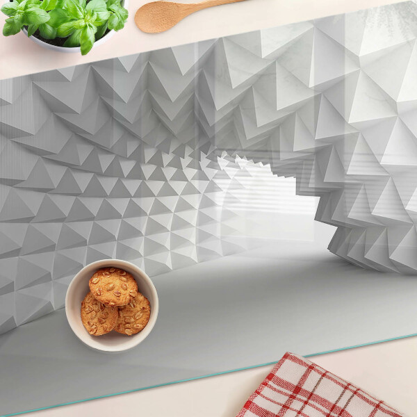 Tocător de bucătărie Model geometric 3D