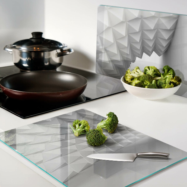 Tocător de bucătărie Model geometric 3D