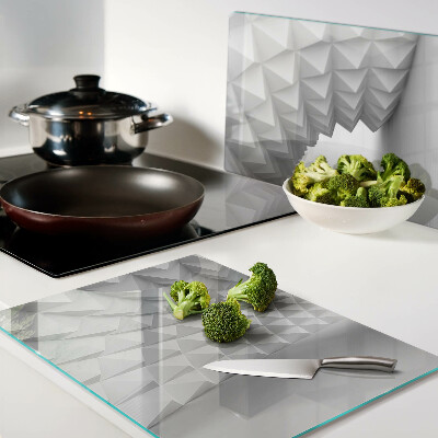 Tocător de bucătărie Model geometric 3D