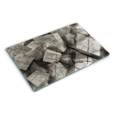 Tocător sticlă Forme geometrice abstracte