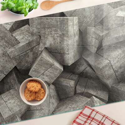 Tocător sticlă Forme geometrice abstracte