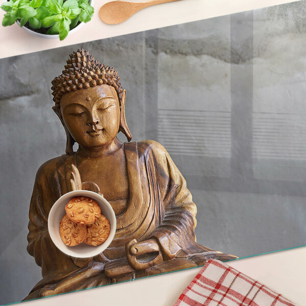 Tocător de bucătărie Buddha în meditație