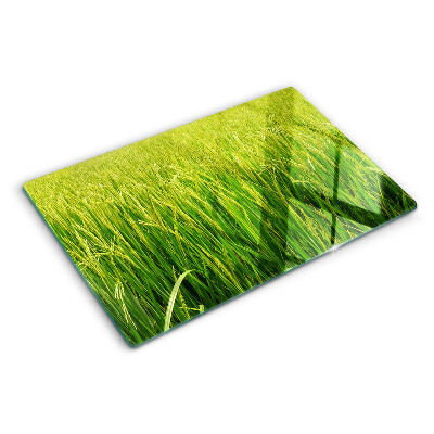 Tocător de bucătărie Câmp verde de iarbă