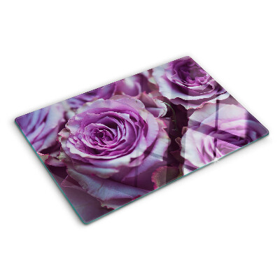 Tocător de bucătărie Trandafiri în nuanțe de violet