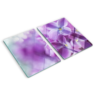 Tocător de bucătărie Flori în nuanțe de violet