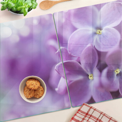 Tocător de bucătărie Flori în nuanțe de violet