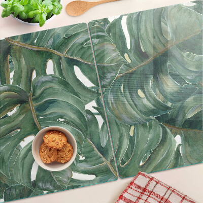 Tocător de bucătărie Frunze de Monstera