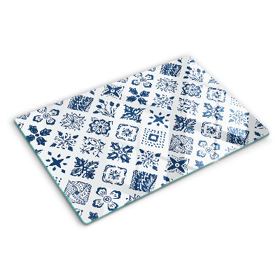 Tocător de bucătărie Motiv floral în stil popular
