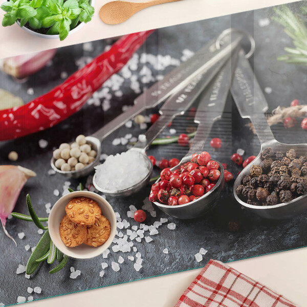 Tocător sticlă Condimente și ierburi aromatice