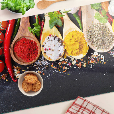 Tocător sticlă Condimente și ierburi aromatice