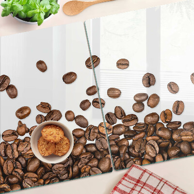 Tocător de bucătărie boabe de cafea