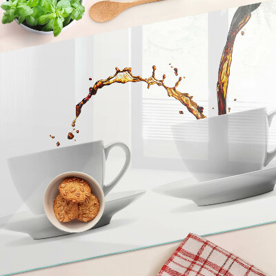 Tocător sticlă Cafea în cești