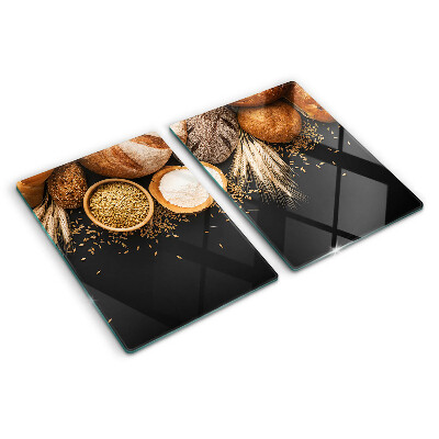 Tocător din sticlă Pâine și cereale