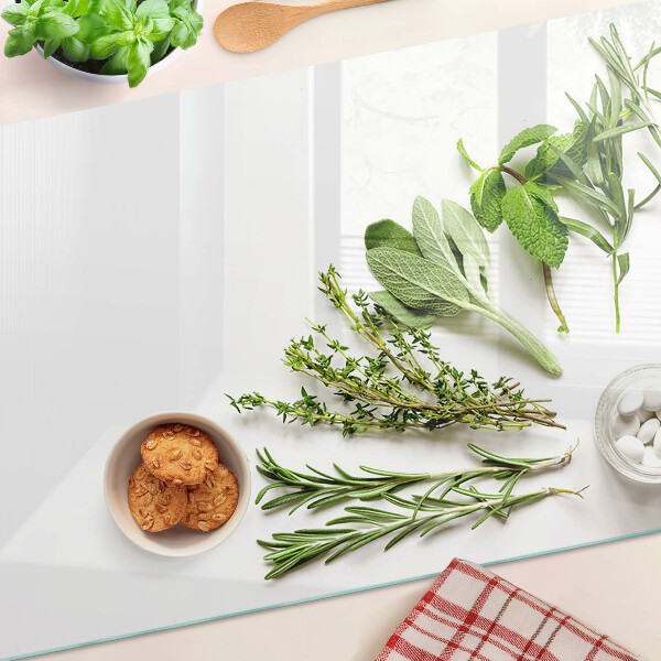 Tocător sticlă Ierburi aromatice de bucătărie