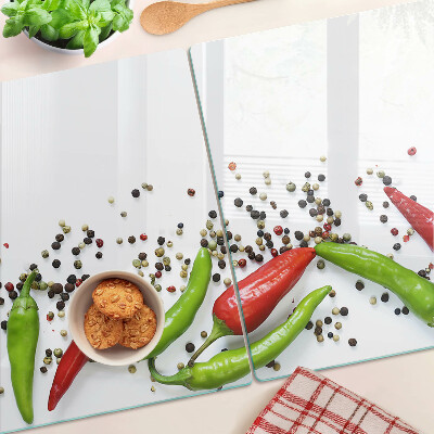 Tocător de bucătărie Paprika și piper