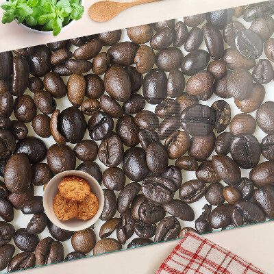 Tocător sticlă boabe de cafea