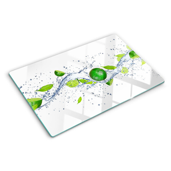 Tocător de bucătărie Lămâi și apă din frunze