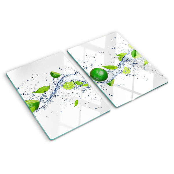 Tocător de bucătărie Lămâi și apă din frunze