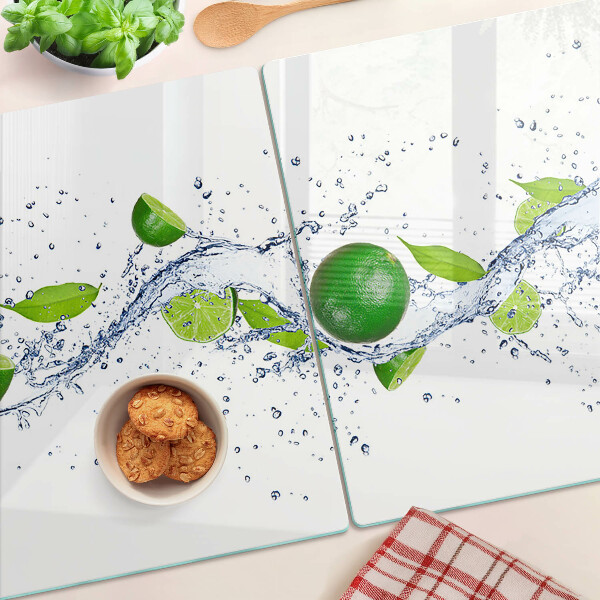 Tocător de bucătărie Lămâi și apă din frunze