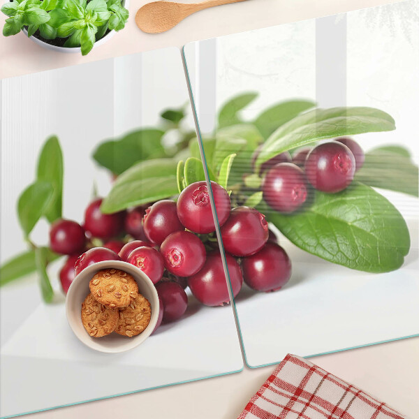 Tocător de bucătărie Merișoare cu frunze