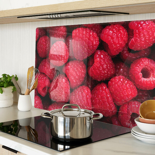 Tocător de bucătărie Zmeură pe fundal