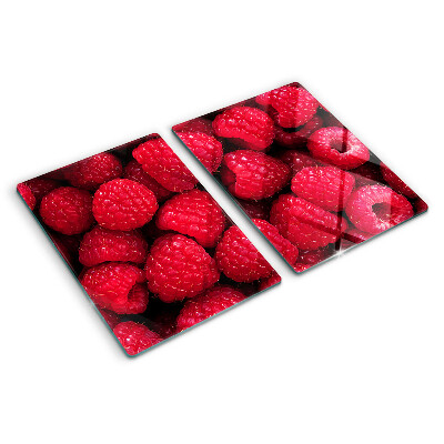 Tocător de bucătărie Zmeură pe fundal