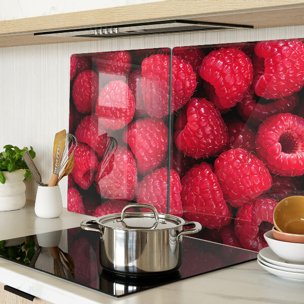 Tocător de bucătărie Zmeură pe fundal