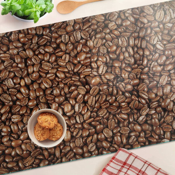 Tocător de bucătărie boabe de cafea