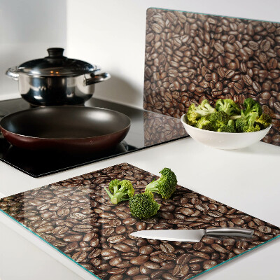 Tocător de bucătărie boabe de cafea