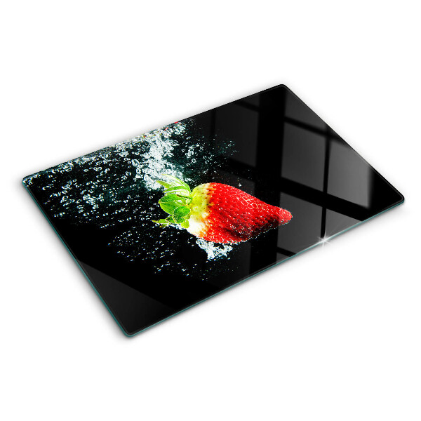 Tocător sticlă Căpșună în apă