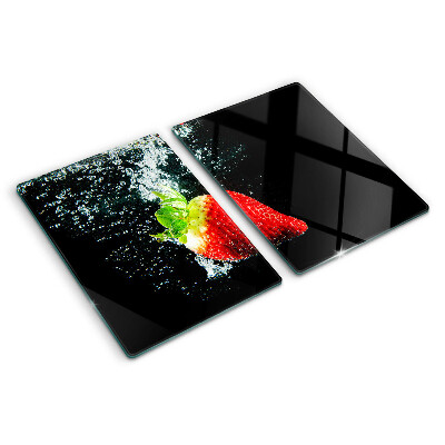 Tocător sticlă Căpșună în apă