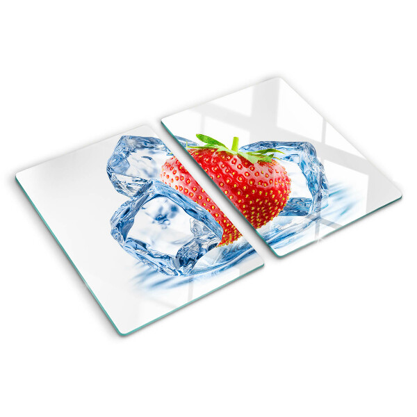 Tocător de bucătărie Căpșuni în gheață