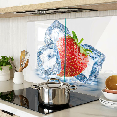 Tocător de bucătărie Căpșuni în gheață