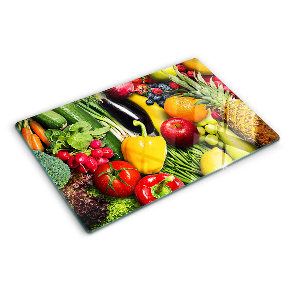 Tocător sticlă Fructe și legume