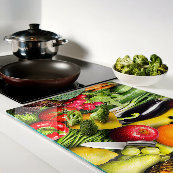 Tocător sticlă Fructe și legume