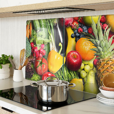 Tocător sticlă Fructe și legume