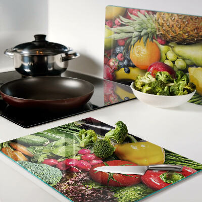 Tocător sticlă Fructe și legume