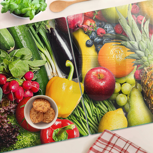 Tocător sticlă Fructe și legume