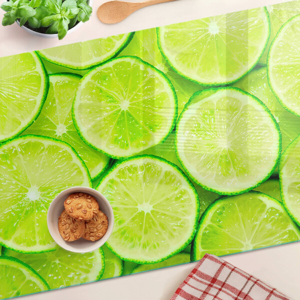 Tocător sticlă Felii de lime