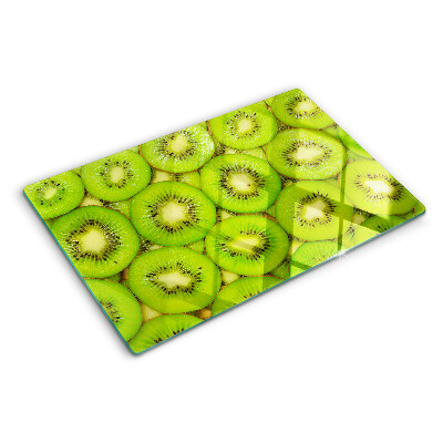 Tocător din sticlă Felii de kiwi