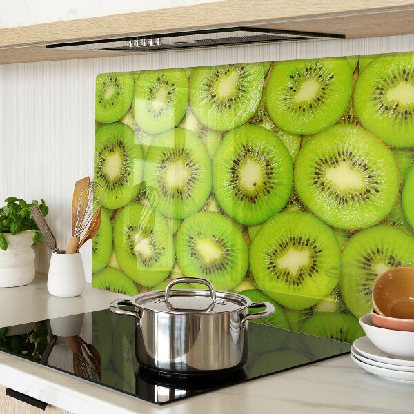 Tocător din sticlă Felii de kiwi