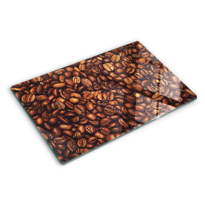 Tocător din sticlă boabe de cafea