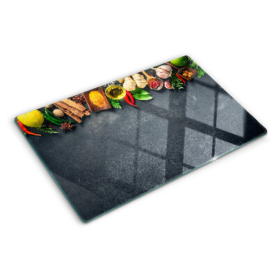 Tocător sticlă Condimente și ingrediente de bucătărie