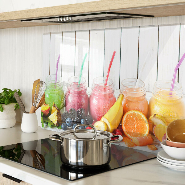 Tocător din sticlă Cocktailuri de fructe cu adaosuri