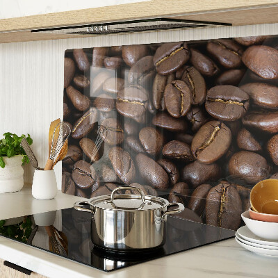 Tocător din sticlă boabe de cafea