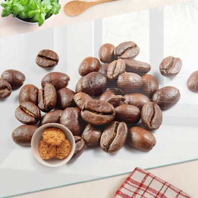 Tocător de bucătărie boabe de cafea
