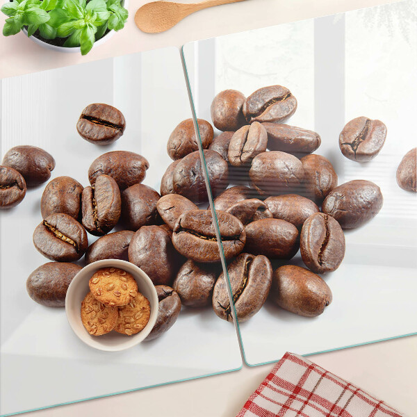 Tocător de bucătărie boabe de cafea